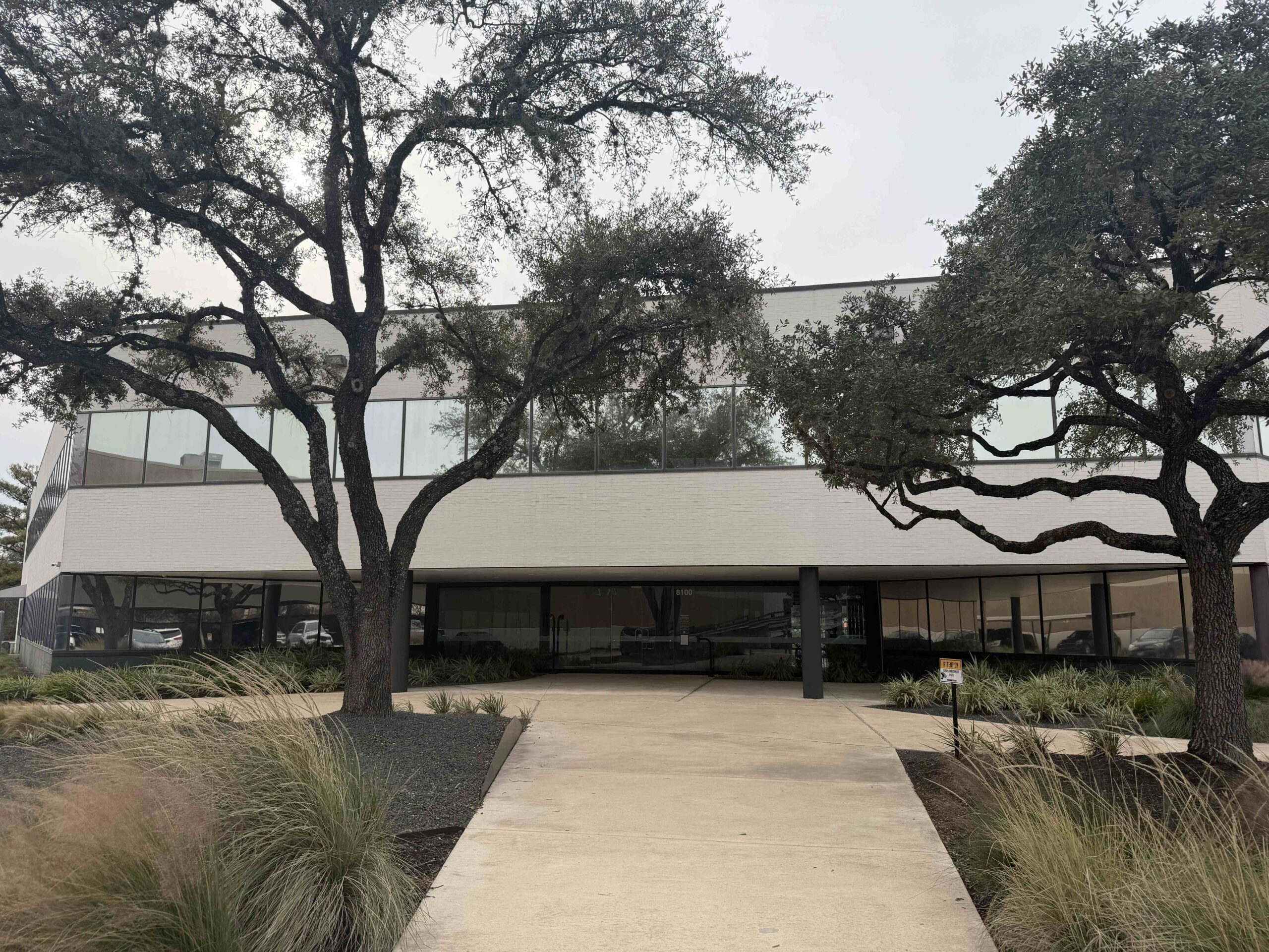 Entrance to the KVM Law Firm office in Houston, Texas